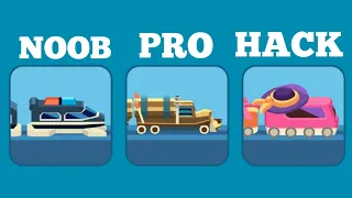 Train Taxi Gameplay-NOOB vs PRO vs HACKER