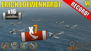 Erich Loewenhardt 7 Kills & 190k Damage | World of Warships Gameplay