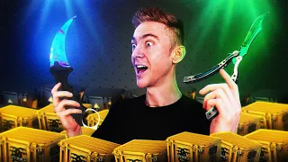 Most EXPENSIVE Knife Case Opening!