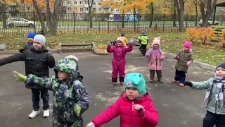 День здоровья в детском саду . Танец "Теплая шапка"