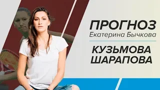 Прогноз и ставка на матч Кузьмова - Шарапова