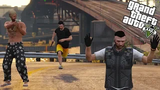 GTA V: VIDA DO CRIME : QUASE MORRI PARA O ( BARBA NEGRA) VAI TER VINGANÇA!! EP.#24