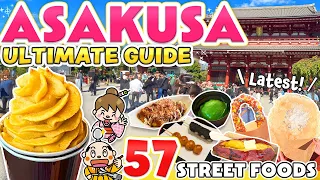 Asakusa Tokyo Latest Street Food Tour / Japan Travel Vlog