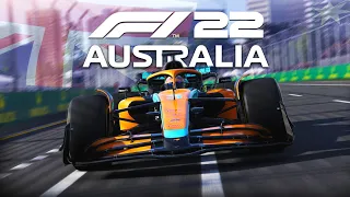 F1 22: RACING AT THE NEW AUSTRALIA LAYOUT!!!