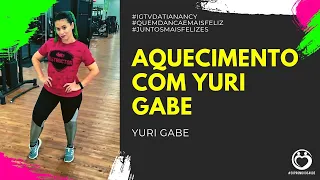 Aquecendo com Yuri Gabe | Dance Vídeo | #EuPromovoSaude (Coreografia)