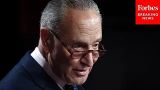 JUST IN: Schumer Speaks On Senate Floor After Disastrous Election Night For Democrats