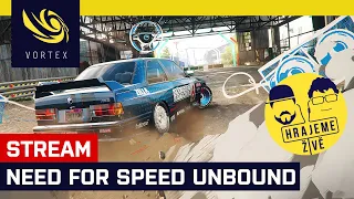 Hrajeme živě Need for Speed Unbound (Xbox). Jedna z posledních velkých her letošního roku je tady