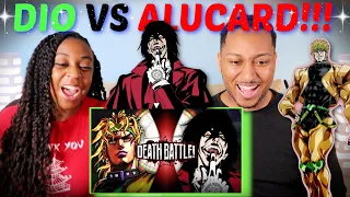 Death Battle! "DIO VS Alucard (JoJo's Bizarre Adventure VS Hellsing)" REACTION!!!