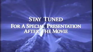 Paramount – Stay Tuned For a Special Presentation (2003) Company Logo (VHS Capture)