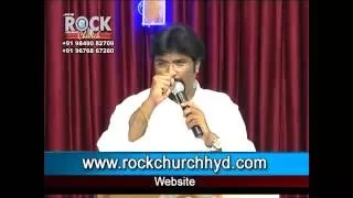 Rev.Deeven Kumar - Yesaiah Thakidi (Touch) Part-2, 23-7-2016 - Rock Church Hyderabad