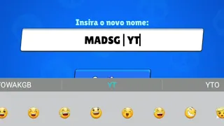 TROQUEI O MEU NOME NO BRAWL STARS🐼