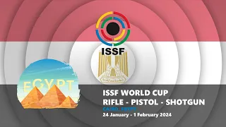 25 m Rapid Fire Pistol Men Final - Egypt (EGY) 2024 - ISSF WORLD CUP