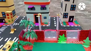 City model for school exhibition || smart City school model