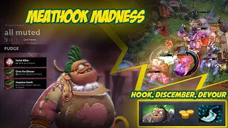 Pudge Godhook Masterclass: Hooking Hearts & Winning Games in Dota 2! ❤️