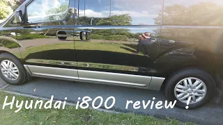 hyundai i800 review // homeschool mom // large family