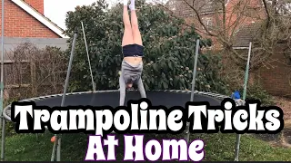 3 EASY TRAMPOLINE TRICKS you CAN learn at HOME| cool moves on the trampoline