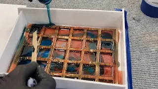 Epoxy Resin Floating Effect- Suspension Illusion - Woodturning