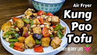 Kung Pao Tofu Recipe | Tofu Stir Fry Recipe | Spicy Tofu Recipes Vegan