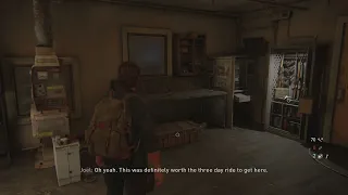 Rare joel monologue in No return in the Last of Us 2 remastared