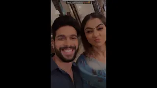 Oct 16th, behind the scenes, Mehndi hai rachne Waali || RaghavPallavi|| SaiShi|| Instagram Live