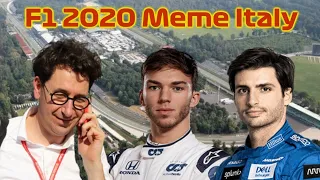 F1 2020 italian grand prix meme with Alphamaxnova style