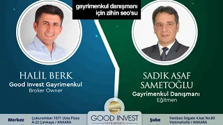 Gayrimenkul Danışmanı İçin Zihin SEO'su  (Sadık Asaf SAMETOĞLU ile)