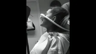 Ariana Grande at the dentist (2015)