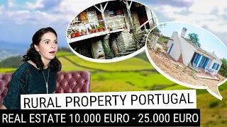 VERY CHEAP PROPERTY RURAL PORTUGAL 🇵🇹 Between 10.000 EUR and 25.000 EUR