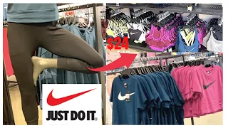 NIKE OUTLET CLOTHING / SHOP WITH ME