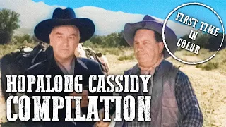 Hopalong Cassidy Compilation | COLORIZED | William Boyd | Western Series