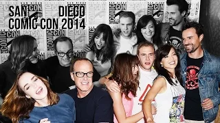 Agents of S.H.I.E.L.D. cast @ Comic Con 2014