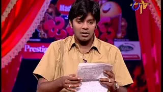 Jabardasth - Sudigaali Sudheer Performance On 17th October 2013