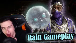 Hellyeahplay смотрит: MK11 Rain Gameplay Trailer