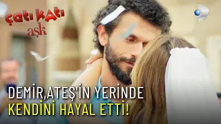 Demir ,Yasemin'i Çok Kıskandı! - Çatı Katı Aşk 3.Bölüm