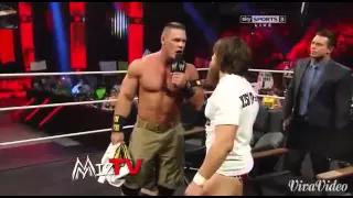 John cena speech to Daniel bryan