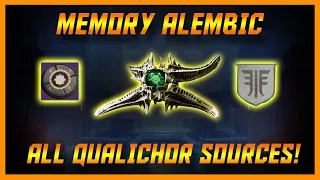 Destiny 2 - How to Start the Memory Alembic Quest - Now Weekly! All Qualichor Sources Here!