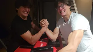 Brother vs Brother Armwrestling