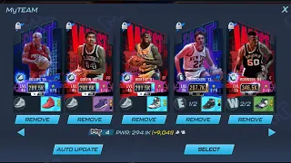 NBA 2k Mobile: Best of the East/West Event Preparation!!!