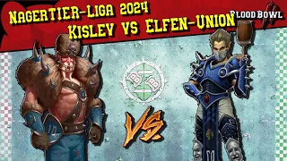 ALLE UMBRINGEN?- KISLEV vs ELFEN-UNION - Nagertier-Liga 2024 Blood Bowl 2