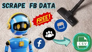 ✅Facebook Data Scraping for Free | Groups, Friends, Marketplace