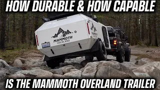 The Off Road Capability & Ruggedness of our Overland Trailer is Unmatched!