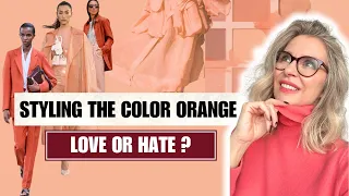 How to Create Stylish Outfits with a Trendy Orange Color/ Choosing the Right   Orange Color