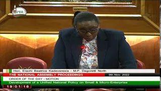 NATIONAL ASSEMBLY PROCEEDINGS WEDNESDAY 9TH NOVEMBER 2022 AFTERNOON SESSION