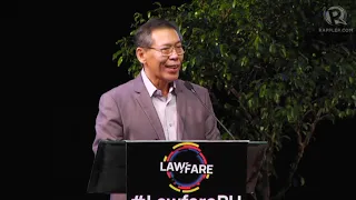 Diokno: Learn from the past how best to deal with weaponization of law
