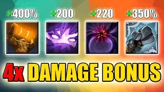 One Shot: Quadruple Damage Bonus Build [One Hit - One Kill] Dota 2 Ability Draft