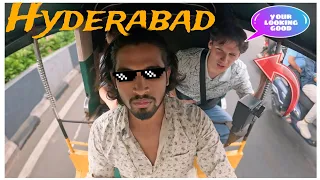 SUNDAY  EARNING HYDERABAD AUTO DRIVERS  MUNAAF BHAI WITH USA CUSTOMER 😁