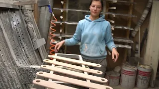 How its made. Producing wood kids toys -  montessori balance beams. Made with love by great team.