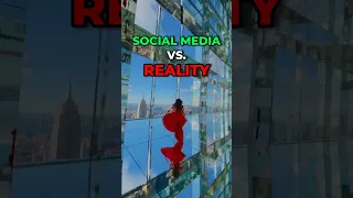 SOCIAL MEDIA VS. REALITY (shocking)  #travel #shorts #socialmedia #reality