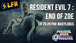 Resident Evil 7 en 20:28 (End of Zoe Any%) [AGDQ2023]