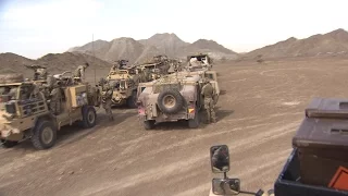 British Army Jackals Tackle UAE Desert And Mountains | Forces TV